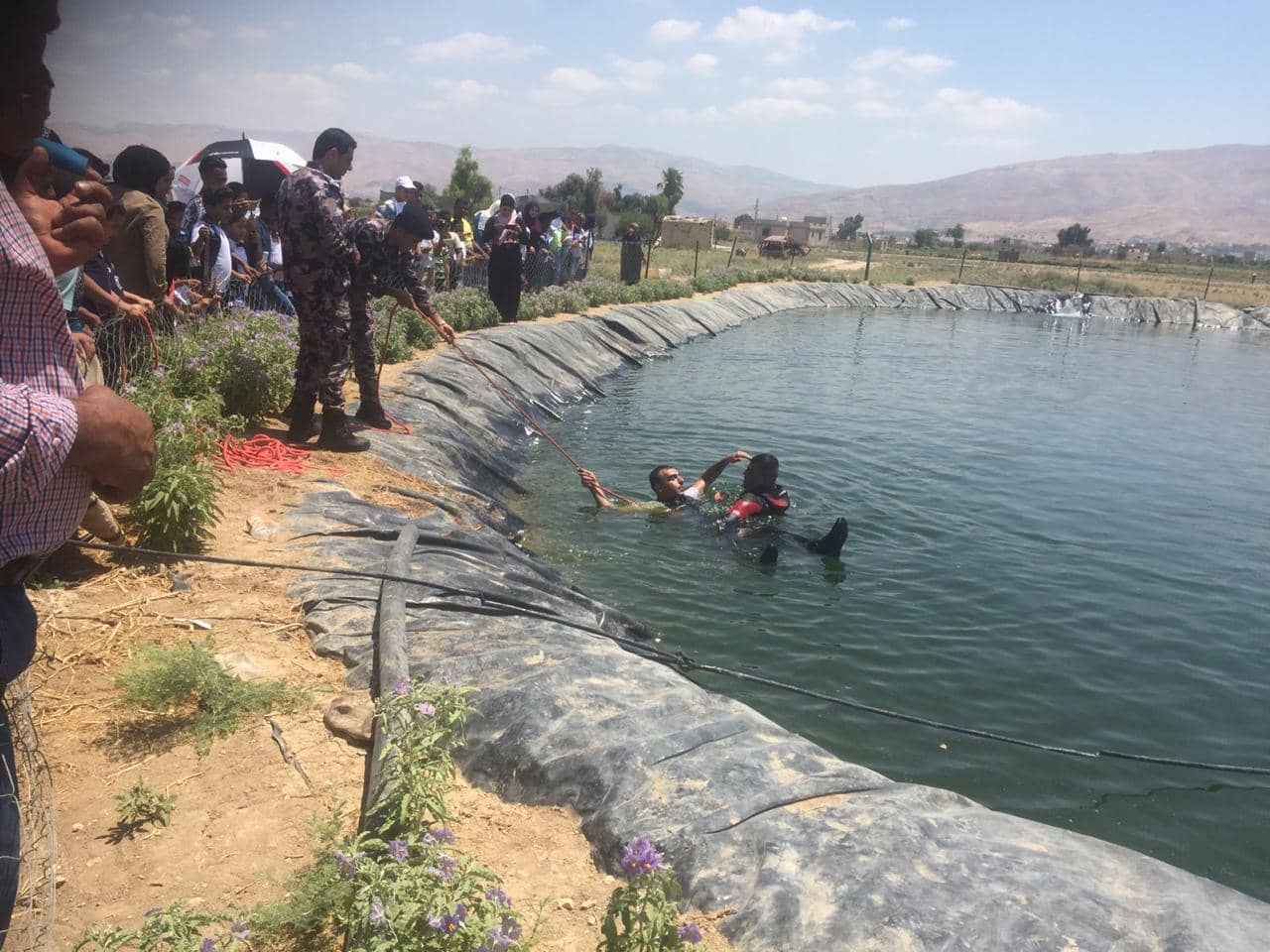 3 ساعات لمحاولة انتشال الجثامين من البركة.. تفاصيل فاجعة الجيزة